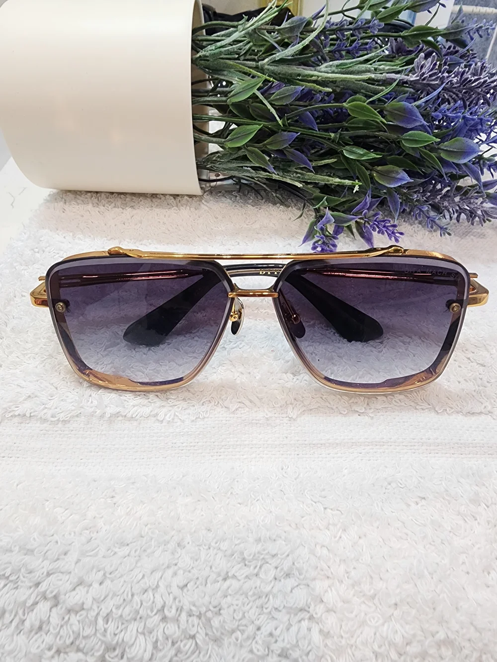 Gold Frame Women's Sunglasses - Designer Style